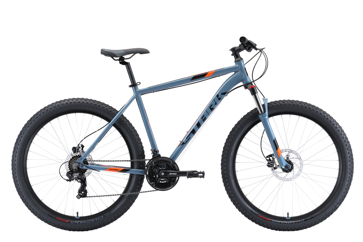 фото Велосипед stark hunter 27.2+ hd 2020 22" black/gray/orange