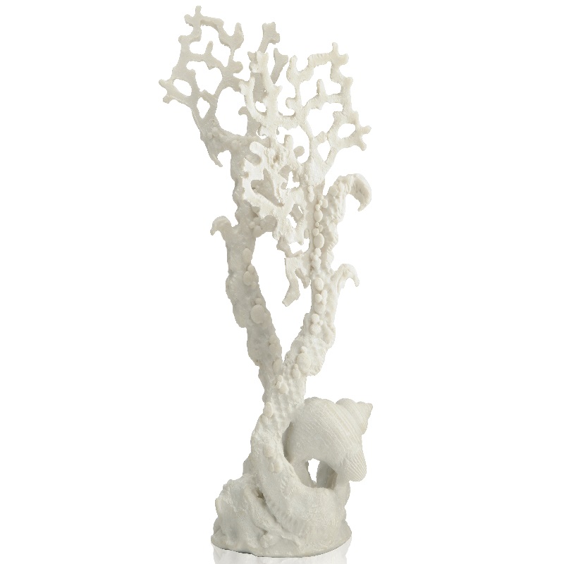 

Искусственный коралл biOrb Fan coral ornamen mediumt, белый, 11х10.8х41 см, Fan coral ornament medium