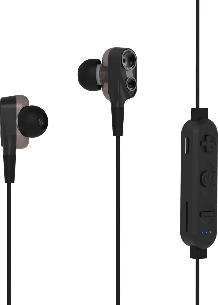 

Беспроводные наушники Ritmix RH-495BTH Black, RH-495BTH