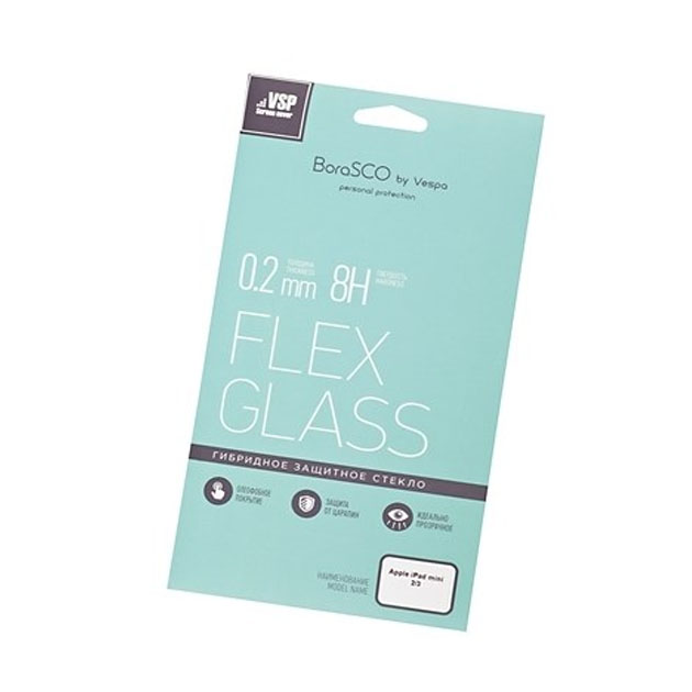 

Защитное стекло для планшета BoraSCO Flex Glass для Apple iPad mini 2/3, Flex Glass для Apple iPad mini 2/3