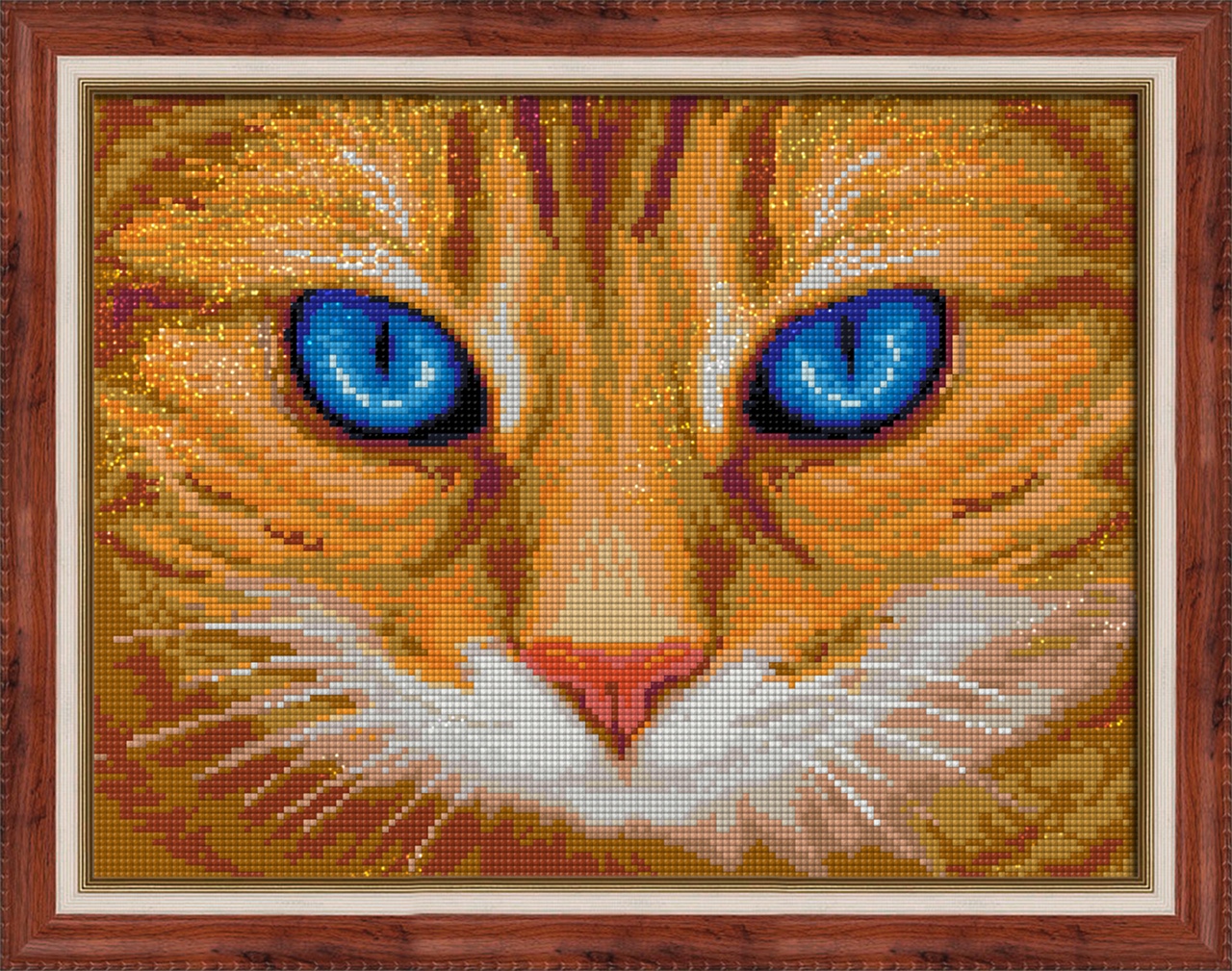 

Картина стразами "Синеглазый кот" (АЖ-1716)