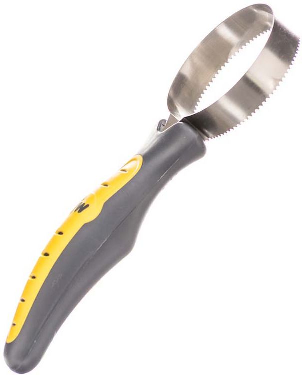 фото Нож-тримминг для кошек jw pet grip soft shedding blade, металл, серый