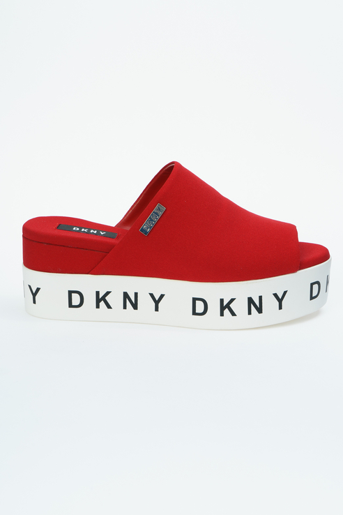 

Сабо женские DKNY K4876666 красные 6 US, K4876666