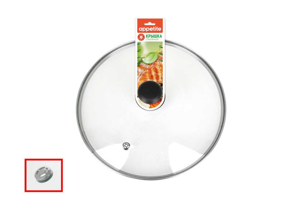 

Крышка универсальная Appetite К2 16 см, Прозрачный