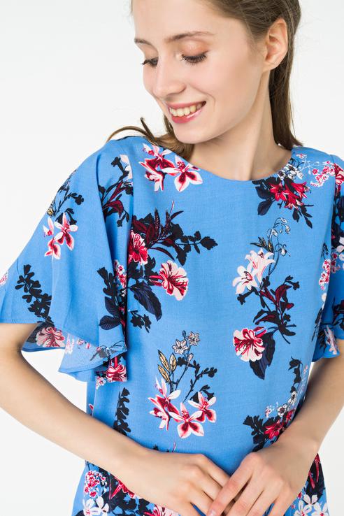 

Блуза женская ZARINA 8225105333087 фиолетовая 48 RU, 8225105333087