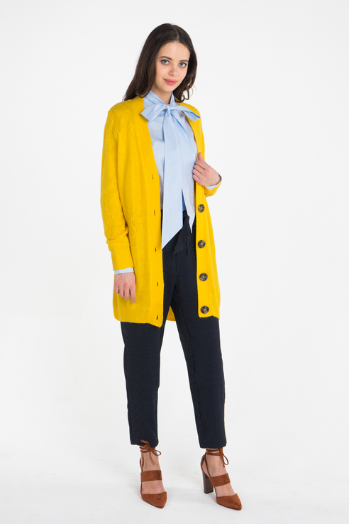 

Кардиган женский Blend She 20203158 желтый S, 20203158
