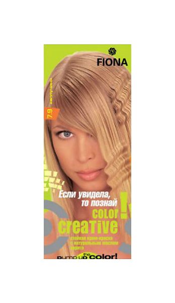 фото Краска для волос fiona creative color тон 7.9 капучино