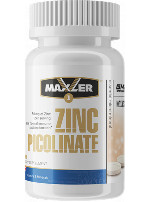 фото Maxler zinc picolinate 50 60 таблеток