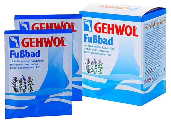 Ванна для ног Gehwol Fusbad, 200 гр. gehwol пакет для пыли антибактериальный флисовый 1шт