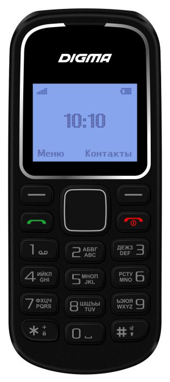 

Мобильный телефон Digma Linx A105 Black, Linx A105