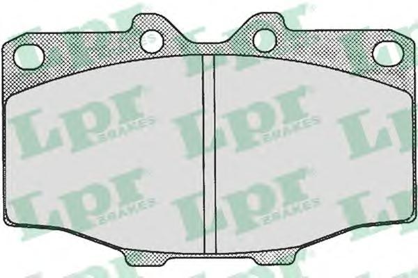 

Тормозные колодки Lpr 05P202