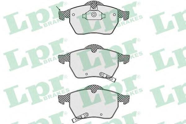 

Тормозные колодки Lpr 05P689