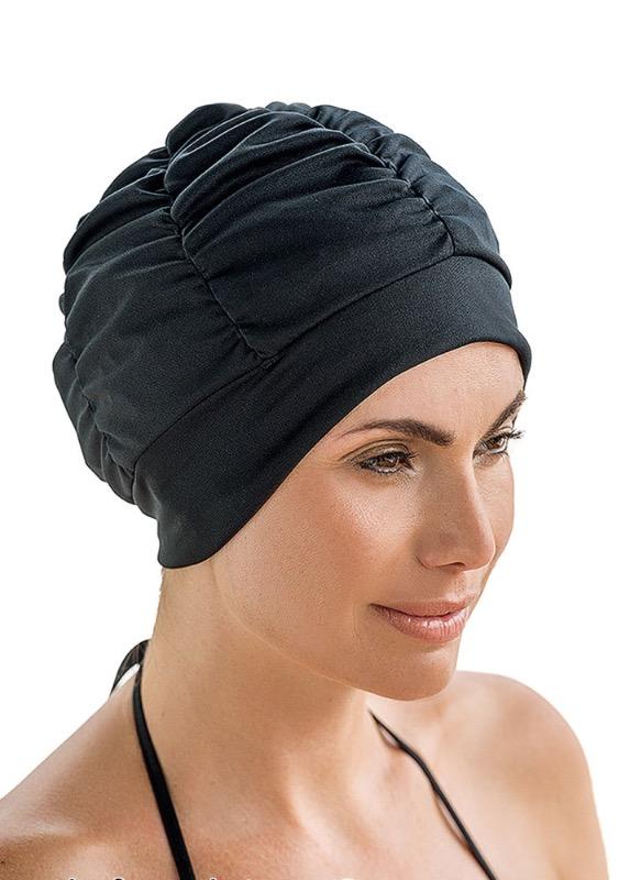 

Шапочка для плавания Fashy Fabric Swim Cap 20 black, Fabric Swim Cap