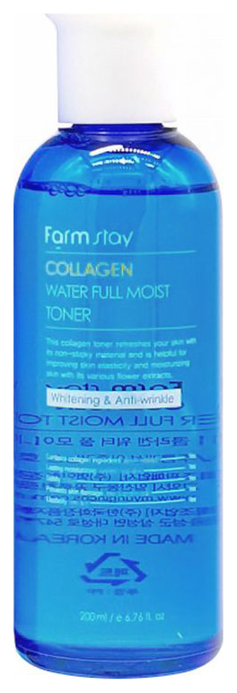 Купить Тонер для лица FarmStay Collagen Water Full Moist Toner 200 мл