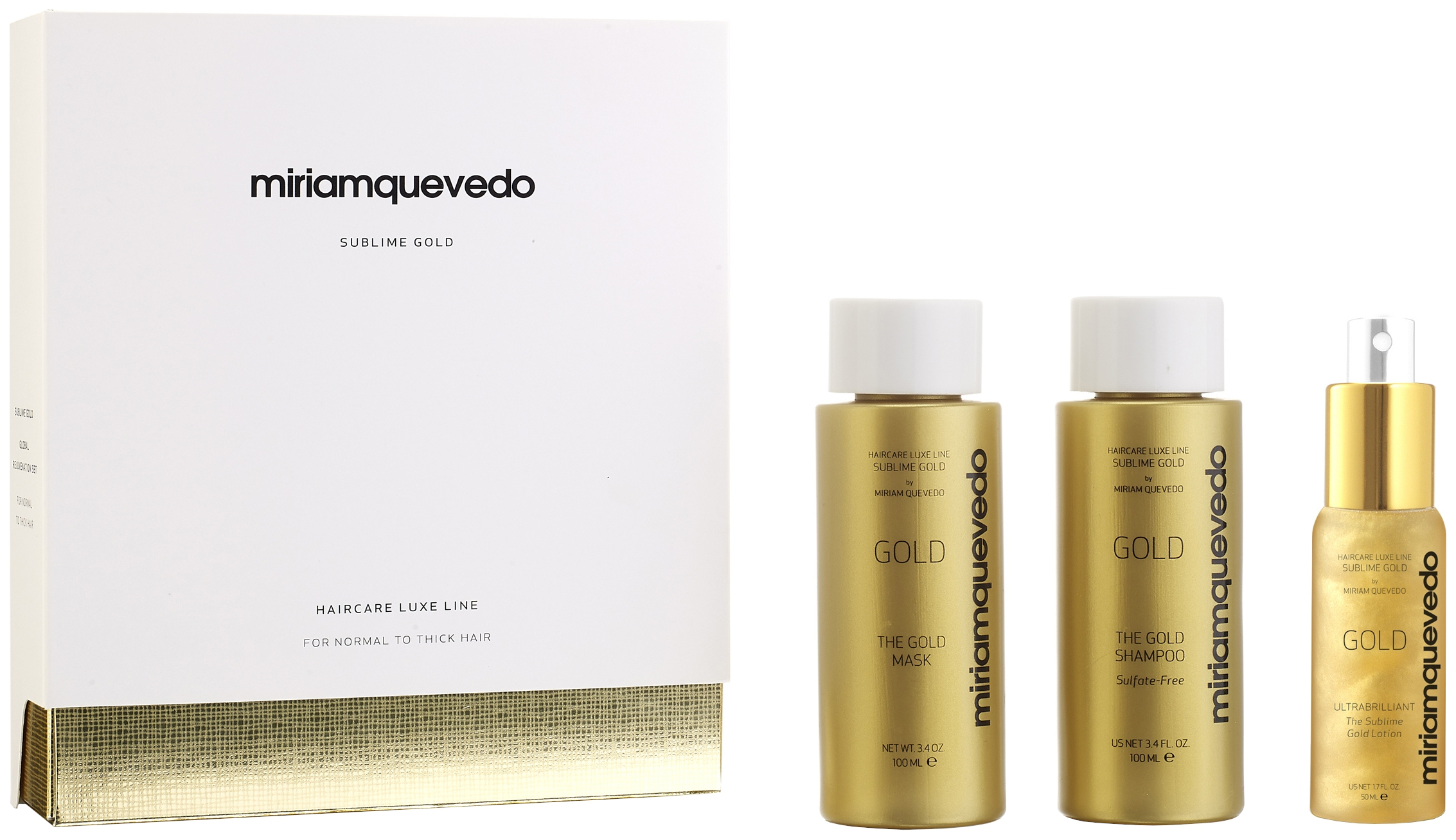 Подарочный набор Miriam Quevedo Sublime Gold Global Rejuvenation Set