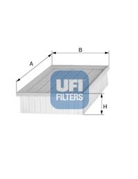 фото Фильтр воздушный двигателя ufi 30.555.00