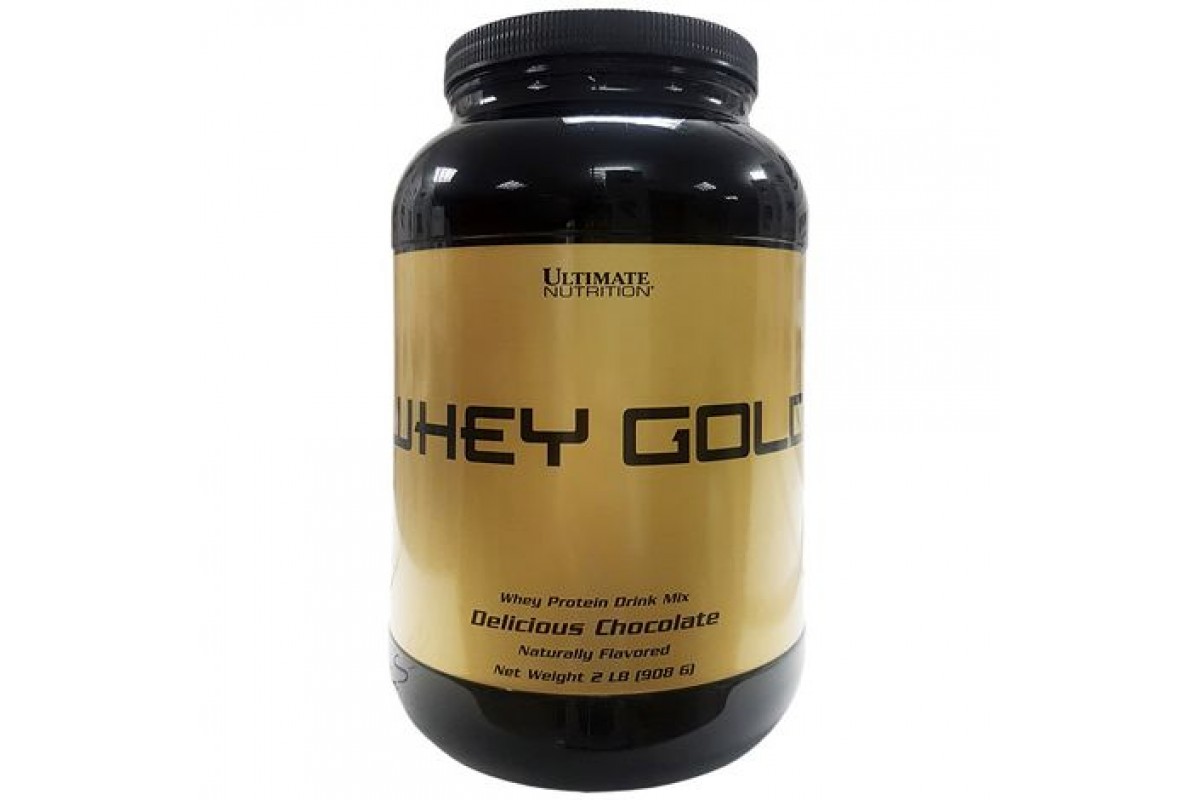 Протеин Ultimate Nutrition Whey Gold, 908 г, chocolate