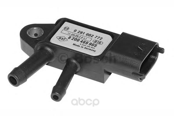 

Датчик давления выхлопных газов BOSCH 0281002772