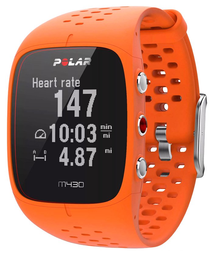 

Смарт-часы Polar M430 оранжевые, M430