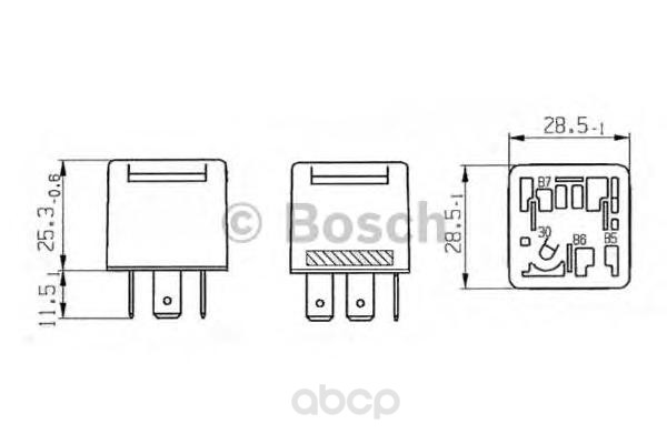 

Датчик автомобильный BOSCH 0332019457