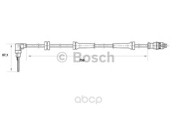 

Датчик автомобильный BOSCH 0265007070