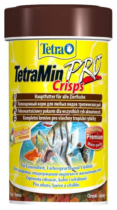 фото Корм для аквариумных рыбок tetra tetramin pro crisps, чипсы, 100 мл