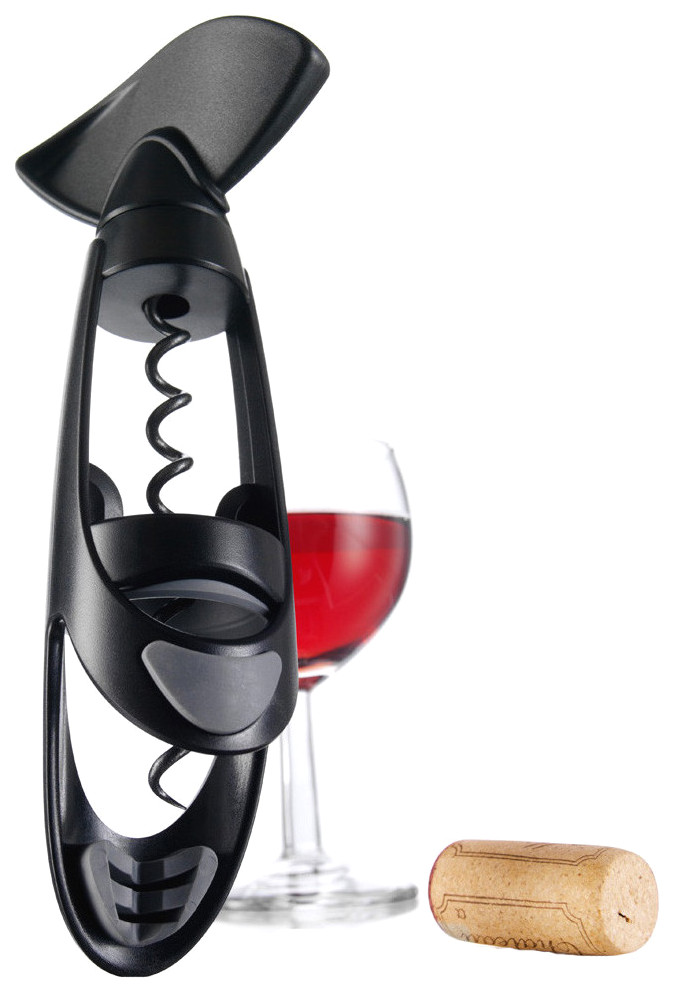 фото Штопор vacu vin twister corkscrew black вращательный