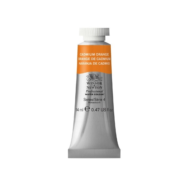 

Акварель Winsor&Newton Professional кадмий оранжевый 14 мл, Professional