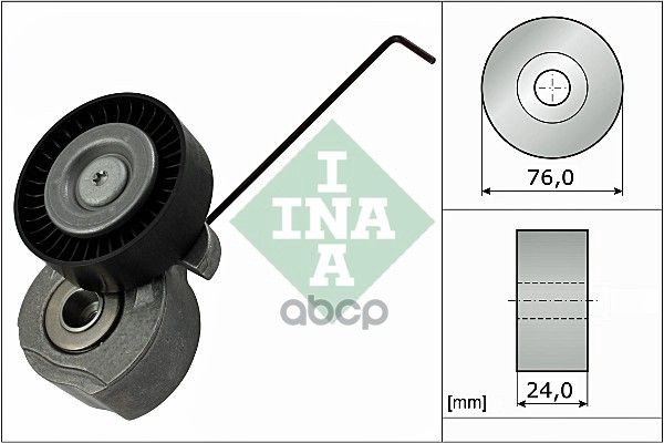 

Натяжитель ремня с роликом Ina 534032410