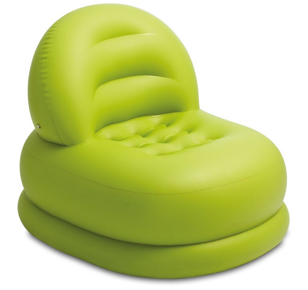 фото Intex, 68592, надувное кресло mode chair, 84х99х76см, цвет салатовый