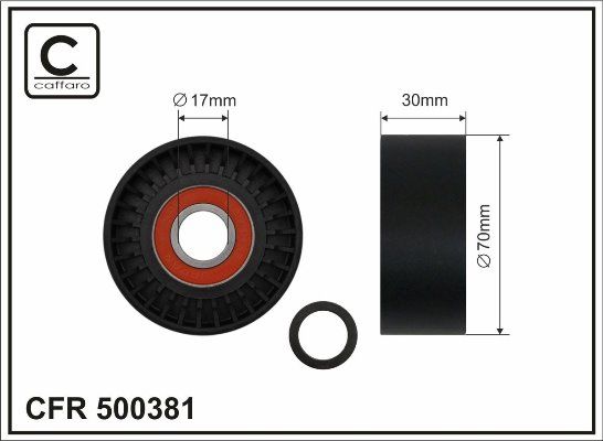 

Натяжной ролик CAFFARO 500381