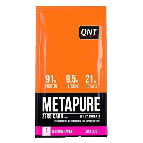 

Протеин QNT Metapure Zero Carb, 30 г, red candy, Metapure Zero Carb