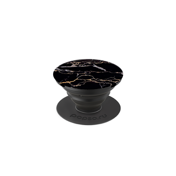 

Держатель для телефона POPSO Мрамор Black