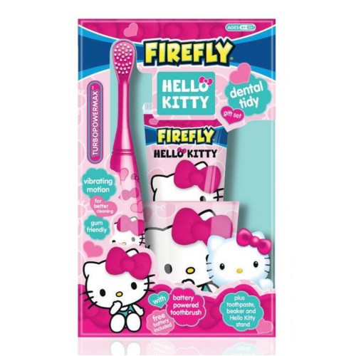 фото Набор для чистки зубов dr.fresh hello kitty dental set