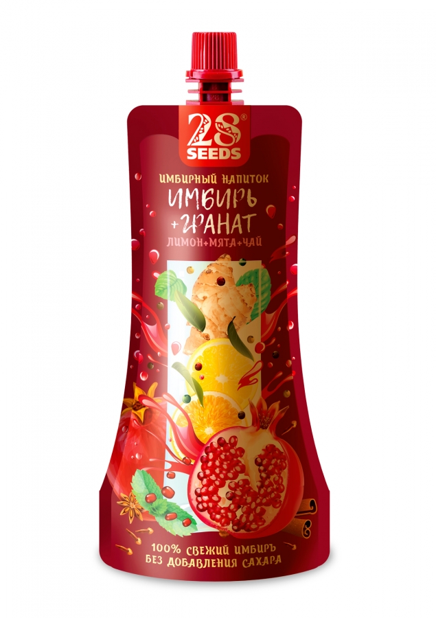 

Напиток имбирный имбирь-гранат 250 мл
