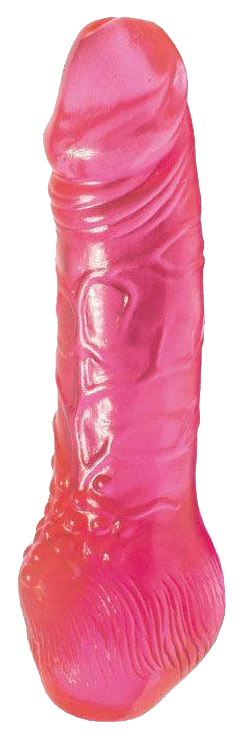 фото Розовый фаллоимитатор с расширенным основанием 20,6 см eroticon