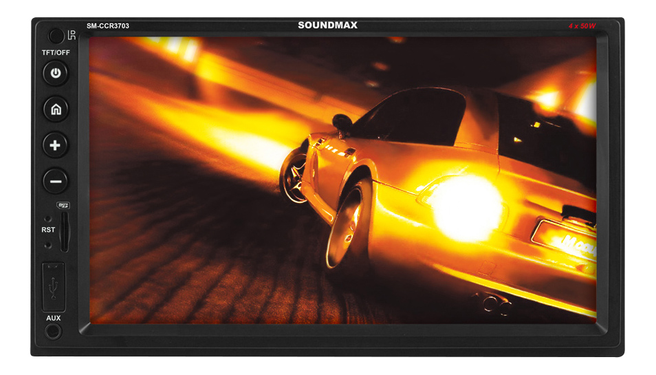 

Автомобильная магнитола Soundmax SM-CCR3703, автомобильная магнитола SM-CCR3703