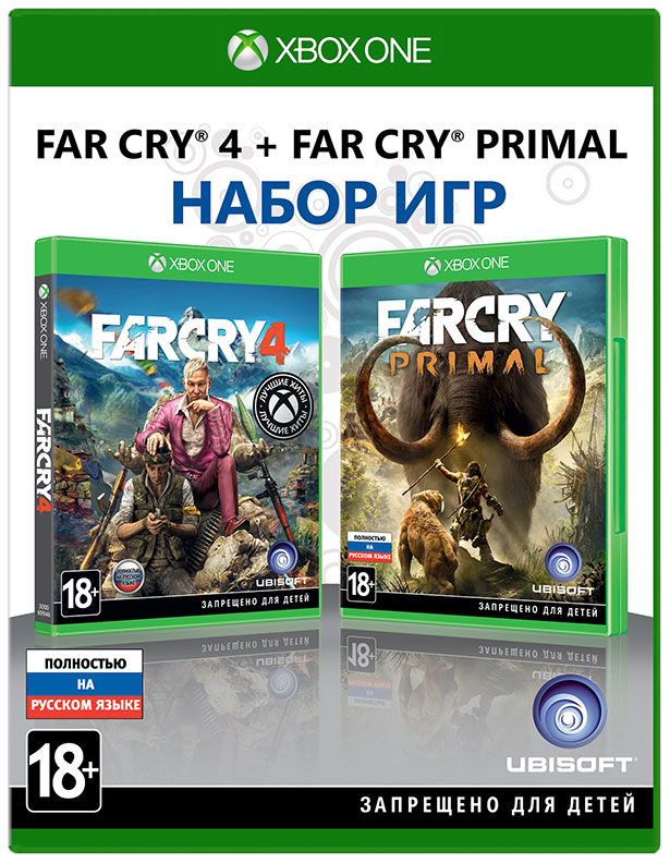 Игра Far Cry 4+Far Cry Primal для Xbox One