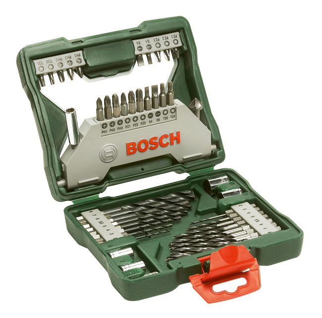 

Наборы бит и сверл для дрелей, шуруповертов Bosch X-line 43 2607019613, x-LINE-43 НАБОР 6-ГРАН.ХВОСТ.PROMOLINE