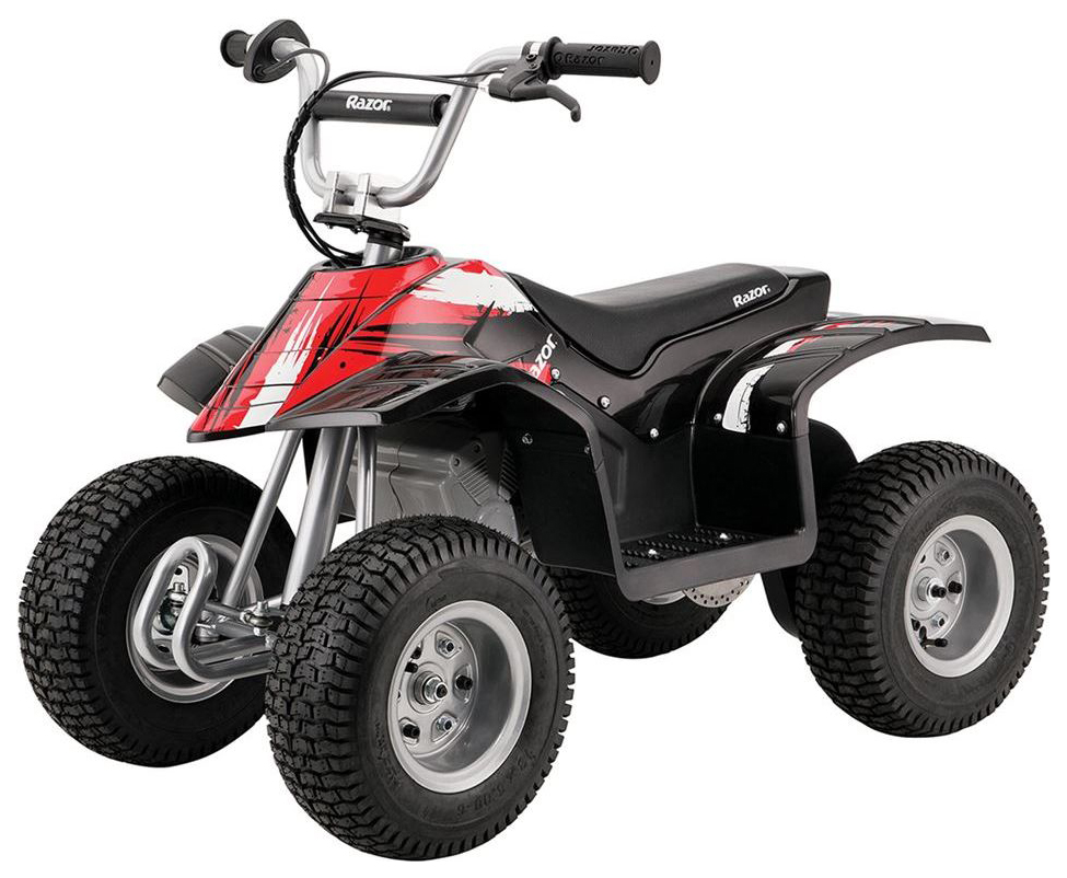 Электроквадроцикл для детей Razor Dirt Quad, чёрный