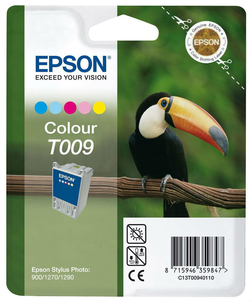 Картридж для струйного принтера Epson C13T00940110, цветной, оригинал