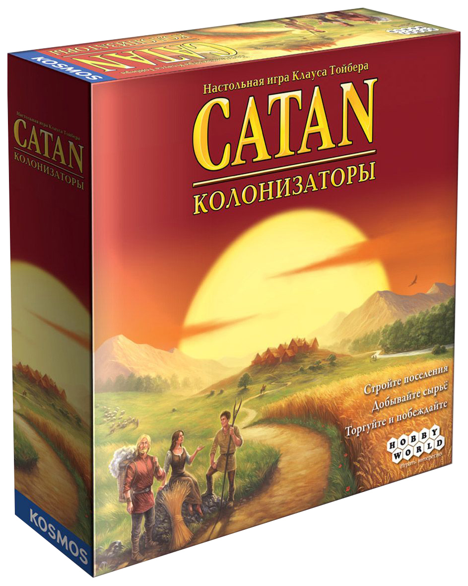 фото Настольная игра колонизаторы (the settlers of catan) hobby world