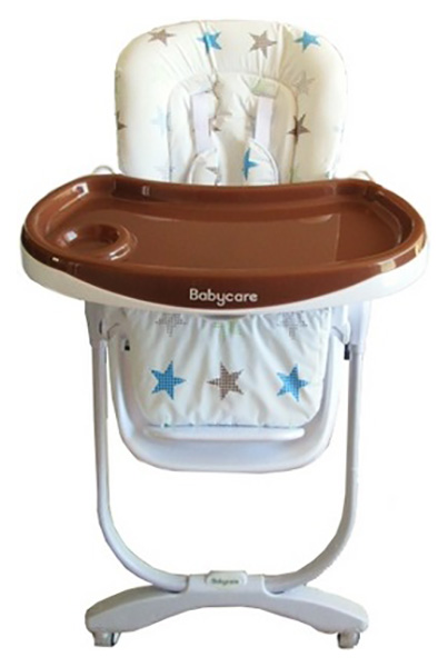 Стул для кормления Baby Care Trona коричневый
