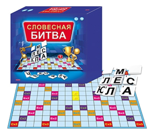 

Семейная настольная игра Рыжий кот Словесная битва, Словесная битва