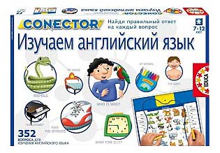 фото Семейная настольная игра educa изучаем английский язык