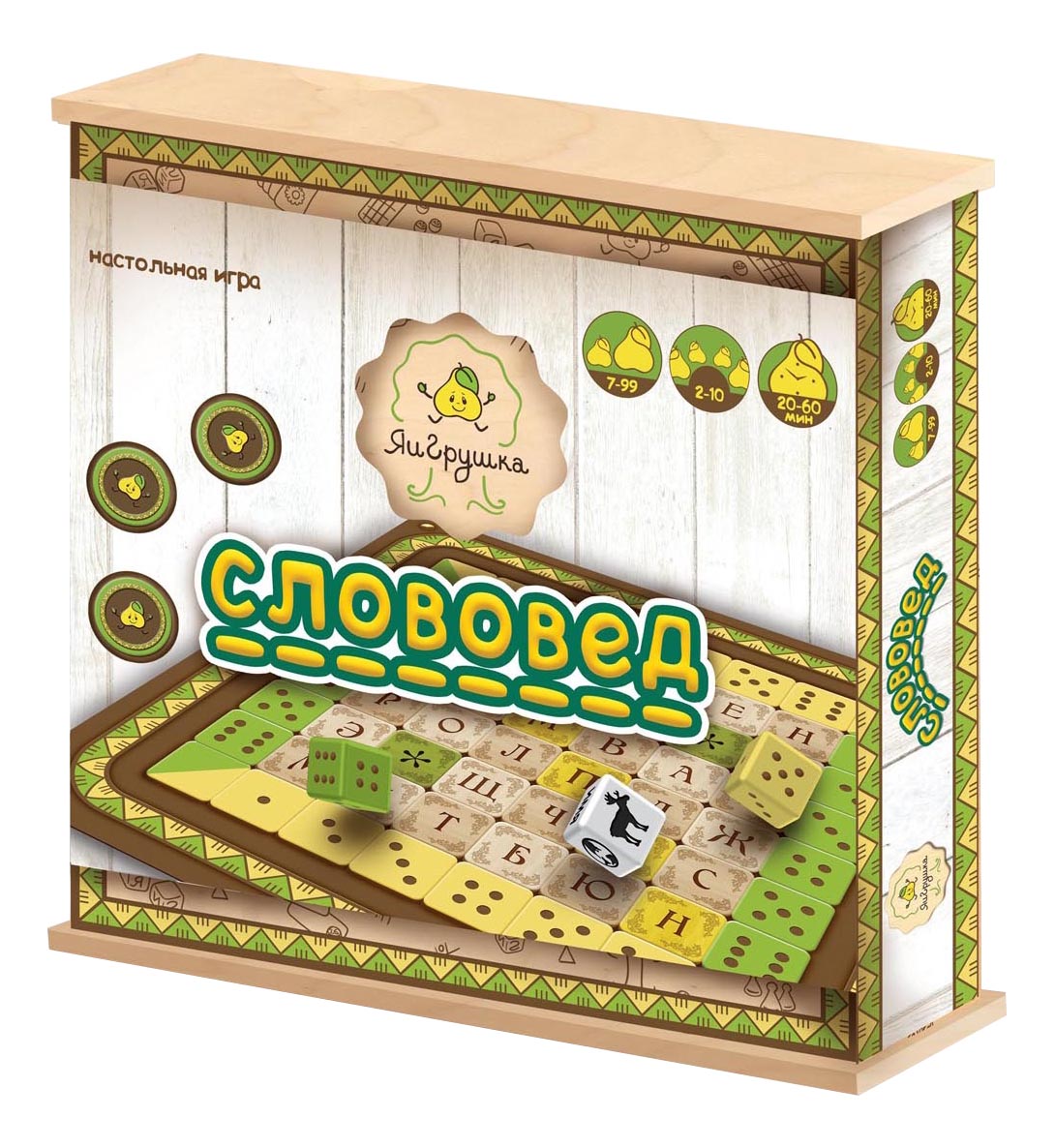 

Семейная настольная игра ЯиГрушка Слововед, Слововед