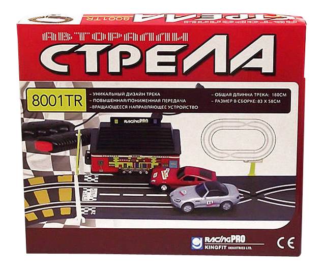 

Автотрек Racing Pro Стрела 8001, стрела 8001