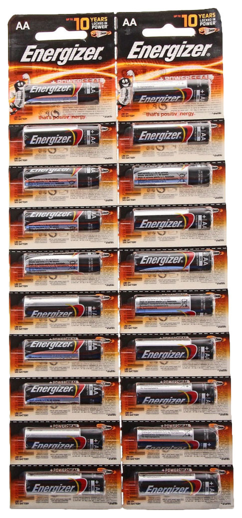 

Батарейка Energizer Power E91 20 шт, Power E91