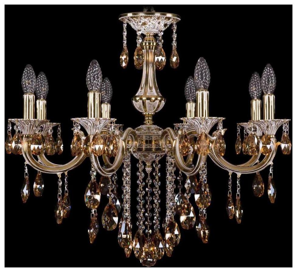 

Люстра подвесная Bohemia Ivele Crystal 1702/8/265/B/GW/K721