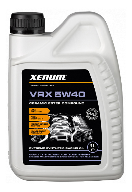 Моторное масло Xenum VRX 5W40 1 л